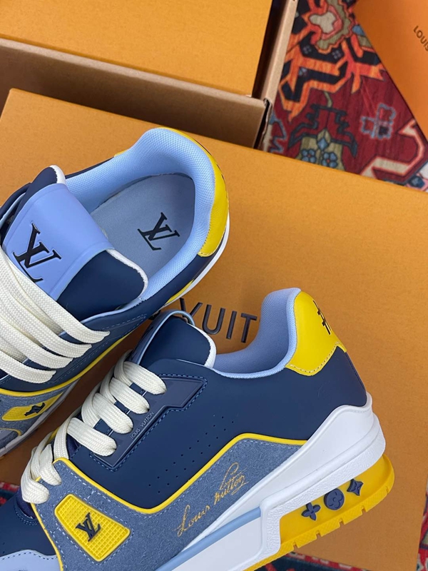 ルイヴィトン靴素材ディテール